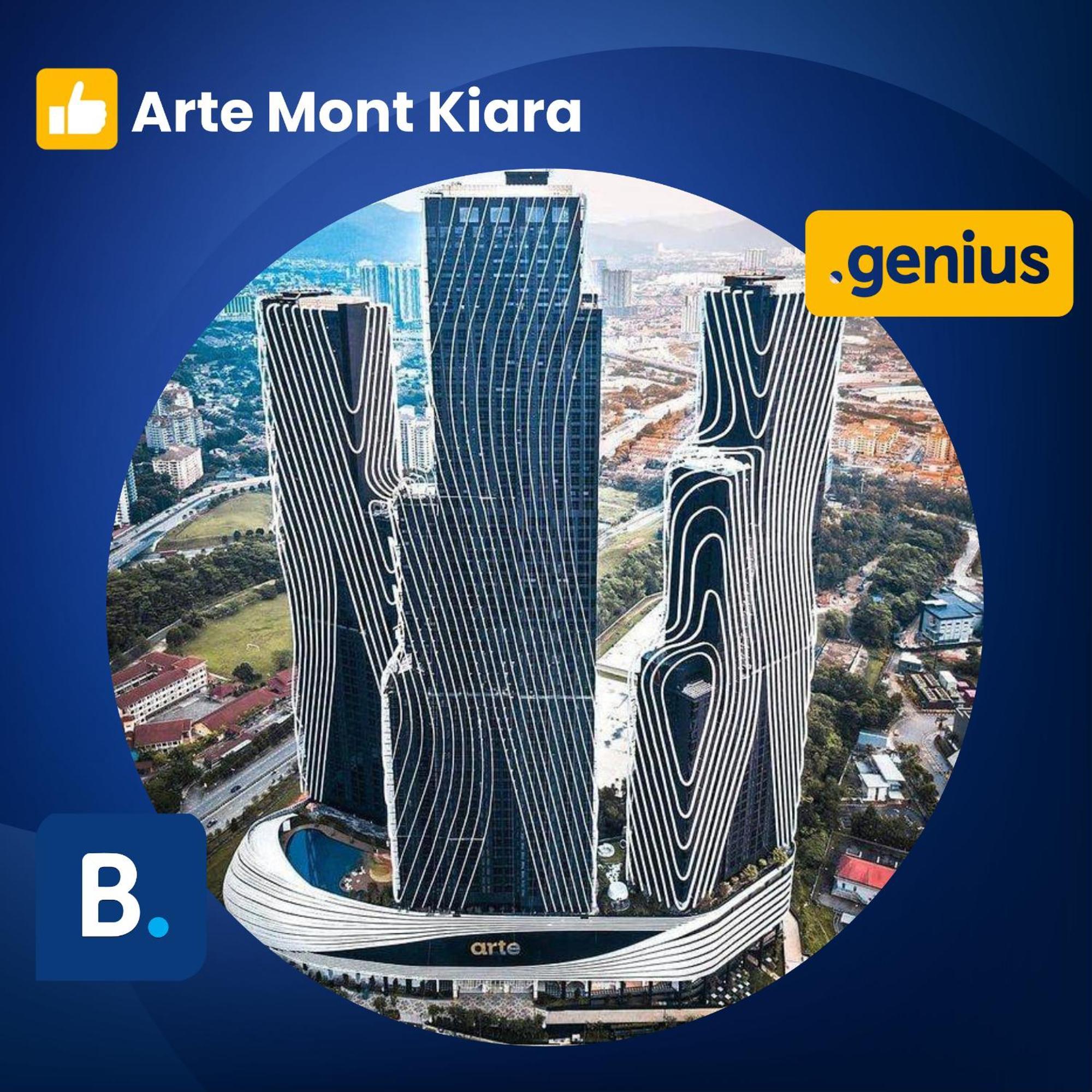 Arte Mont Kiara Kuala Lumpur Apartment Exterior foto
